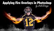 Using Fire Overlays in Photoshop
