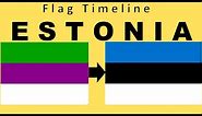 Flag of Estonia : Historical Evolution (with the national anthem of Estonia)