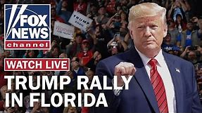 Trump holds a 'homecoming' campaign rally in Florida