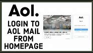 How to Login AOL Mail Account? Aol.com Homepage | AOL Sign In Tutorial 2022 |