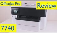 HP OfficeJet Pro 7740 Review - Wireless Wide Format All-in-One Printer