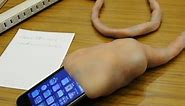 Umbilical phone charger