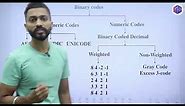 Introduction to Binary code | ASCII, UNICODE, EBCDIC, BCD | Number System