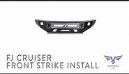 FJ Cruiser Front Strike Bumper Install