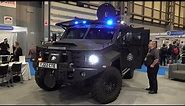 Lenco Armored Vehicle introduced to UK police
