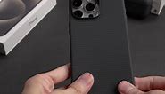 Spigen Liquid Air Armor Designed for iPhone 15 Pro Max Case (2023) - Matte Black