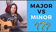 Major VS Minor On Guitar - What's The Difference? Music Theory for Guitar