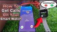 How To Set And Receive Calls On Your Smart Watch | Receive Calls On SmartWatch Hw22 Wearfit pro 2023