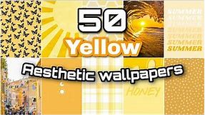 50 Yellow Aesthetic Wallpapers
