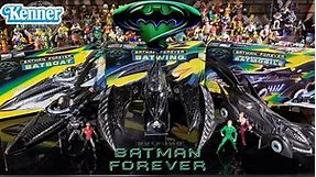 Kenner Batman Forever Batmobile, Batwing and Batboat