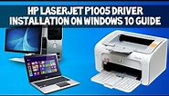 HP LaserJet P1005 Driver Installation for Windows 10 2021 Guide