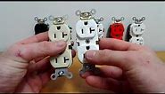 Different types of electrical outlets