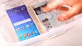 Samsung Galaxy S6 VS iPhone 6 Water Test! Waterproof?