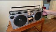 General Electric Boombox / Ghetto Blaster. Model 3-6000A