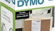 DYMO Authentic LW Extra-Large Shipping Labels, DYMO Labels for LabelWriter 5XL and 4XL Label Printers Only, White, 4" x 6", 1 Roll of 220