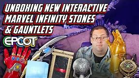 Unboxing NEW Interactive Marvel Infinity Stones & Gauntlets from Disney World