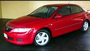 2003 Mazda 6 GG Classic Red 4 Speed Auto Activematic Hatchback