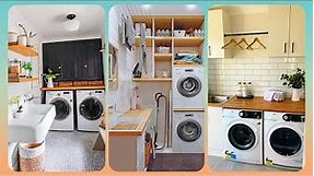 Small Laundry Room Ideas That'll Make Doing Laundry a Joy | Laundry Room Makeover | Home Decor
