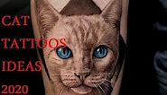 35 AWESOME TATTOOS IDEAS OF CATS ON ARMS 2020