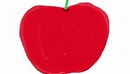 Drawing an apple - Beautiful Red Appl
