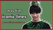 stray kids iconic lines because it’s almost christmas