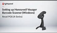 Setting up Honeywell Voyager Barcode Scanner (Windows)