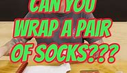 How fast can you wrap a pair of socks?? 🎁🧦 | Rock 'Em Socks