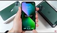 New Colour🔥🔥 I phone 13 ( Green ) Review and Unboxing ⚡⚡Hindi