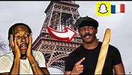 French Snap Too FUNNY! funniest french snaps and tiktoks part 4 | AMERICAN REACTS TO FRENCH MEMES
