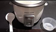 Unboxing the Black & Decker 6 Cup Rice Cooker and Steamer