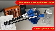 How To Label Cables Using Heat Shrink