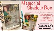 How to Create a Lasting Memory: Build a Shadow Box! #diycrafts #diy