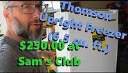 Thomson Upright 6.5cuft Upright Freezer Unbox and Quick Review