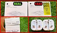 How to Check Apple Original Charger Mercantile Pakistan - iPhone Charger Fake VS Real