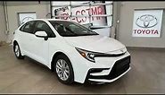 NEW White 2023 Toyota Corolla Review Sherwood Park Toyota