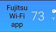 Review of Fujitsu Wi-Fi module & mobile app for AC, mini splits, and heat pumps
