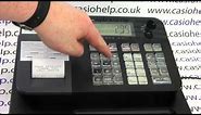 How To Do A Sale On The Casio SE-G1 / SE-S700 / SM-T273 / PCR-T273 Cash Register
