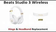 Tutorial How To Replace Repair Broken Hinge Headband Beats By Dre Studio 3 Wireless