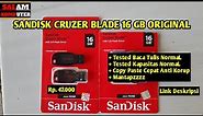 SanDisk CZ50 16GB Original - Review Flashdisk Asli