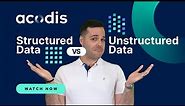 Difference Between Structured and Unstructured Data | Acodis