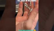 UNBOXING SHOP GLD 4MM WHITE GOLD ROPE CHAIN