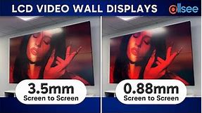 LCD Video Wall Displays - Digital Signage Solutions Comparison