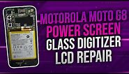 Motorola Moto G8 Power Screen Glass Digitizer LCD Repair / Replacement DETAILED