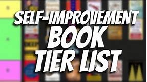 ULTIMATE Self-Improvement Book TIER LIST - 35 Books (Which Should You Read Next?)