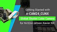 Full HD MIPI CSI-2 Global Shutter Color Camera for Jetson Xavier NX