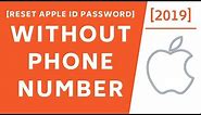 How to Reset Apple ID Password without Phone number! [2019]