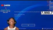 Someone Steals Speeds 500$ PSN Card..🤣