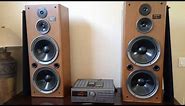 Technics SB-A53 Twin Woofer Floor Speakers For Sale On eBay
