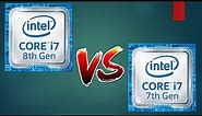 Intel Core 8th Generation VS 7th Generation
