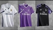 adidas Real Madrid Official Kit 2016-2017